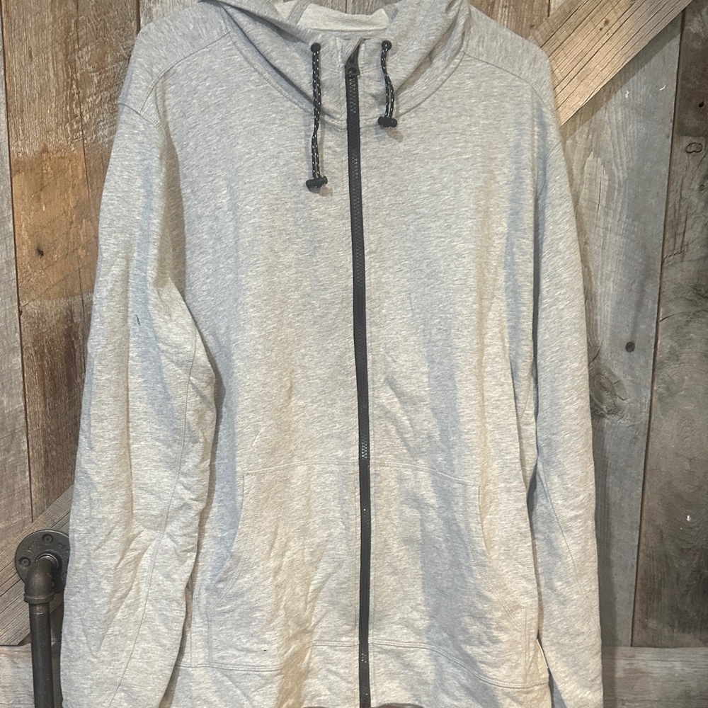 Lucky Brand Grey Saturday Stretch Hoodie